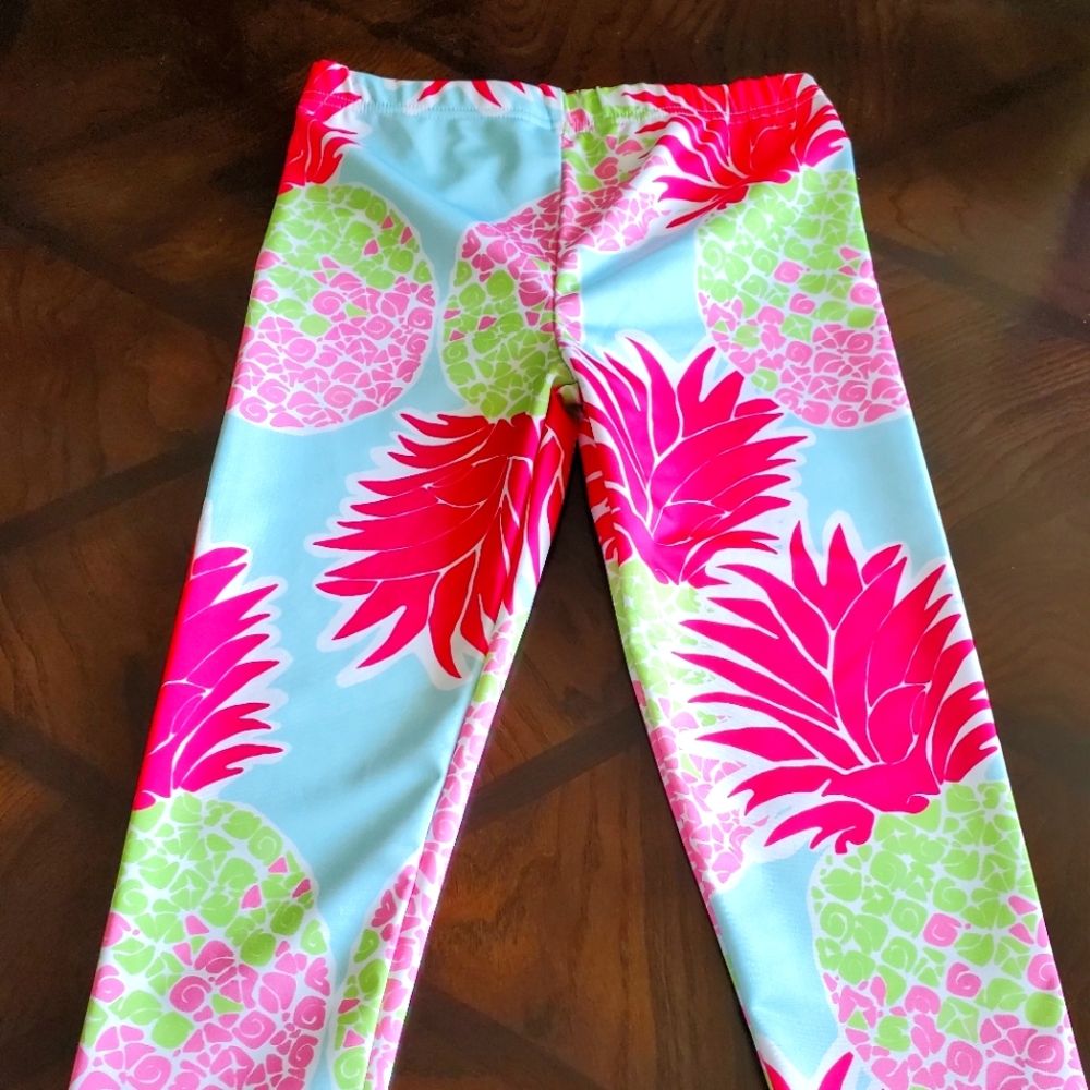 Lolly Wolly Doodle Size 8 Pineapple Capris